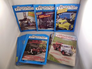 Historischer Kraftverkehr. Konvolut. 27 Hefte. Zeitraum 1985-2001