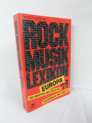 gebrauchtes Buch – Christian Graf – Rockmusik-Lexikon