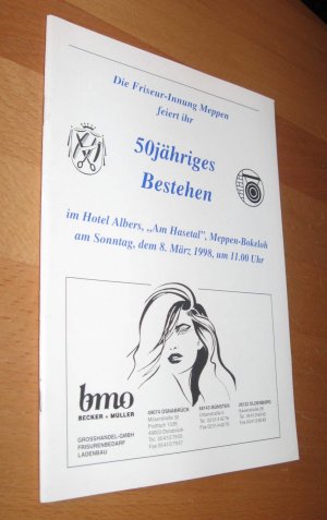 gebrauchtes Buch – Friseur-Innung Meppen  – 50jähriges Bestehen