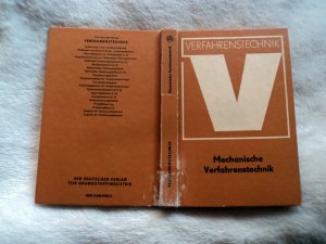 gebrauchtes Buch – Schubert, Heidenreich, Liepe – Mechanische Verfahrenstechnik