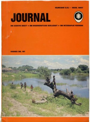 Journal Volume/Band XL/XLI 1985/86, 1986/87 [ Okavango Kavango ]