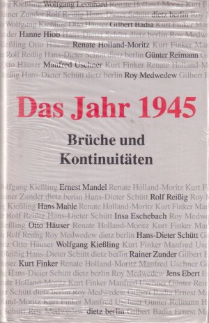 gebrauchtes Buch – Badia, Gilbert; Ebert – Das Jahr 1945