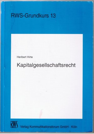 Kapitalgesellschaftsrecht