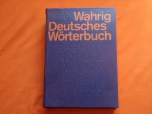 gebrauchtes Buch – Gerhard Wahrig – Deutsches Wörterbuch. Mit einem „Lexikon der Deutschen Sprachlehre.“