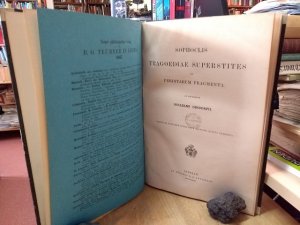 Sophoclis tragoediae superstites et perditarum fragmenta., Ex recensione Guilelmi Dindorfii (Wilhelm Dindorf). Editio ex poetarum scenicorum ed. quinta […]