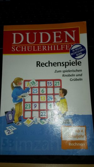 gebrauchtes Buch – Klaus Volkert – Rechenspiele, ab 4. Schuljahr, Duden Schülerhilfen