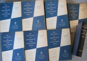 Die Religion in Geschichte und Gegenwart.- Handwörterbuch für Theologie und Religionswissenschaft (6 Bände und Registerband)