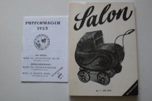 Salon Nr. 7, Juli 1979. Umschlag mit schwarz/weiß Fotografie eines Puppenwagens als Originalbeitrag Feldmanns; dazu: Sonderbeilage Feldmanns: "Puppenwagen […]