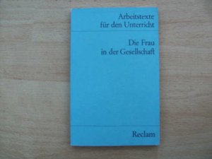 gebrauchtes Buch – Die Frau in der Gesellschaft