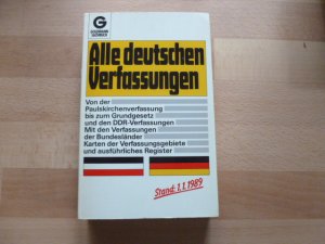 gebrauchtes Buch – Deutsche Verfassungen