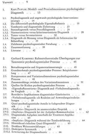 gebrauchtes Buch – Kurt Pawlik – Diagnose der Diagnostik, Beiträge zur Diskussion der psychologischen Diagnostik in der Verhaltensmodifikation