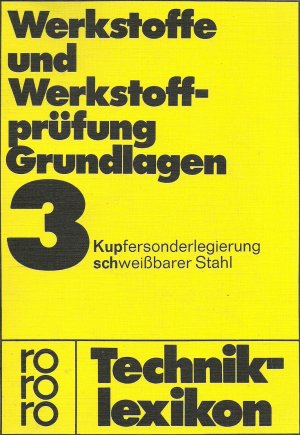 gebrauchtes Buch – Werkstoffe und Werkstoffprüfungen Grundlagen