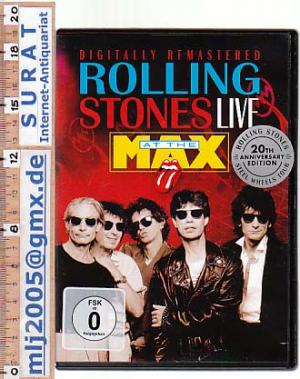 gebrauchter Film – Rolling Stones - Live at the Max (DVD - 2009) Digitally Remastered. Steel Wheels Tour Set.