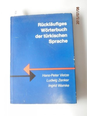 Rückläufiges Wörterbuch der türkischen Sprache