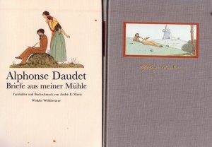 gebrauchtes Buch – Alphonse Daudet – BRIEFE AUS MEINER MÜHLE. Illustrationen und Buchschmuck von André E. Marty.