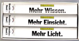 gebrauchtes Buch – Lexikon des Lebens - 3 Bände - Was so nicht im Lexikon steht