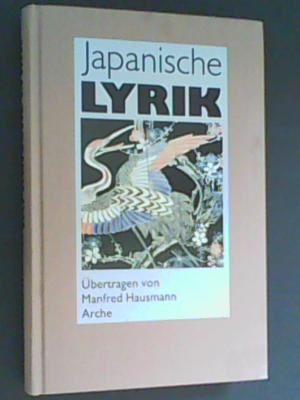 gebrauchtes Buch – Manfred Hausmann – Japanische Lyrik