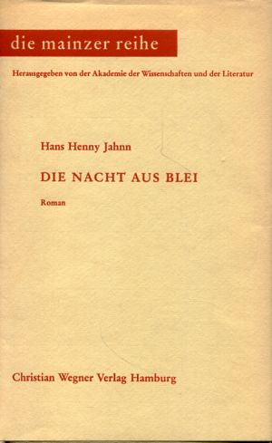 Die Nacht aus Blei., Roman.