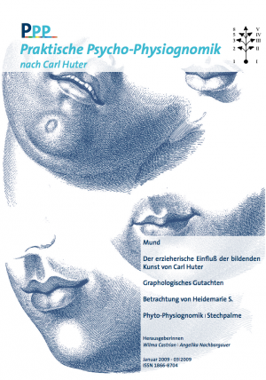 Psycho-Physiognomik nach Carl Huter  Zeitschrift Ausgabe 3