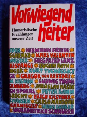 gebrauchtes Buch – "Vorwiegend heiter – Humoristische Erzählungen unserer Zeit"