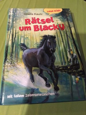 gebrauchtes Buch – Gisela Kautz – Rätsel um Blacky. Lese-Kids. Hardcover