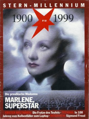 Stern - Millennium Nr. 10  1900 - 1999 Die preußische Madonna - Marlene, Superstar