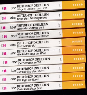 10 Bücher Reiterhof Dreililien Band 1 - 10