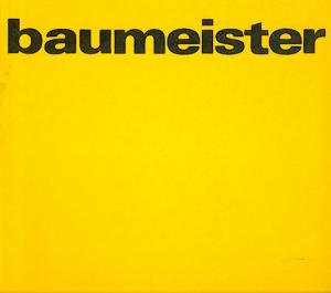 Willi Baumeister. Gemälde. Ausstellungskatalog.