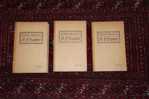 G. F. Händel. Band I, II und III