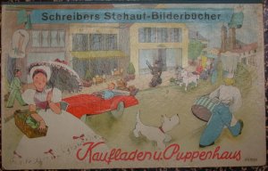 Kaufladen und Puppenhaus (Schreibers Stehauf-Bilderbücher)