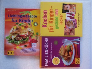 gebrauchtes Buch – Cramm, Dagmar von – Lieblingsrezepte für Kinder. + 2 weitere Kinder-Kochbücher