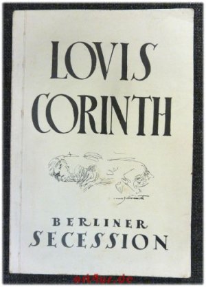 Gedächtnis : Ausstellung : Lovis Corinth : Handzeichnungen Januar / Februar 1926