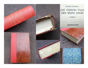 Die vierzig Tage des Musa Dagh. Roman. Zweiter Band (von zweien). (= Forum-Bücher. Beratendes Komitee: Thomas Mann, René Schickele, Franz Werfel, Stefan […]