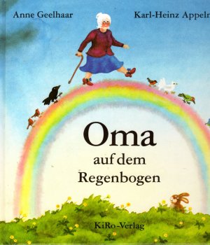 Oma auf dem Regenbogen