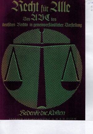 Bedenke die Kosten. Eine Übersicht über die wichtigsten Gerichts-, Rechtsanwalts- und Gerichtsvollziehergebühren mit zahlreichen Beispielen. 4. Band der […]