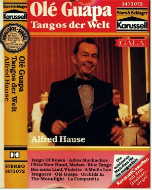 gebrauchter Tonträger – Alfred Hause – MC - Ole Guapa - Tangos der Welt