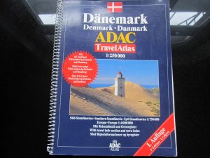 gebrauchtes Buch – ADAC TravelAtlas Dänemark - 1:250000