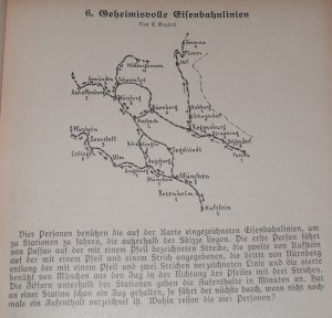 antiquarisches Buch – Franckhs kleines Rätselbuch. Eine unerschöpfliche Sammlung von leichten und schweren Rätseln und  Aufgaben in Wort und Bild.