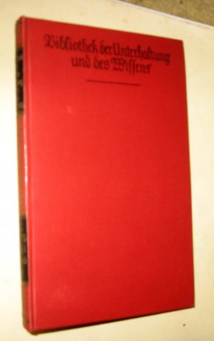 antiquarisches Buch – Bibliothek der Unterhaltung & Wissens – Bibliothek  der Unterhaltung &  Wissens, 9. Band/ 1931