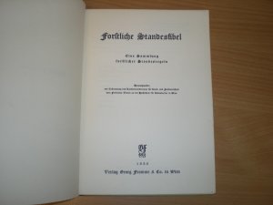 Forstliche Standesfibel, 1950!! SEHR RAR!!