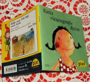 gebrauchtes Buch – Birte Müller – Katis riesengroße Reise. Pixi Bücher 1374. Mini-Buch