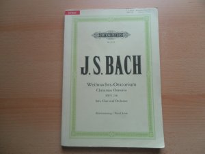 gebrauchtes Buch – Johann Sebastian Bach – Weihnachts-Oratorium BWV 248 / URTEXT