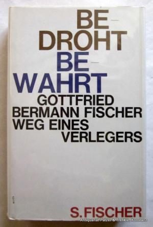 gebrauchtes Buch – Bermann Fischer – Bedroht - bewahrt