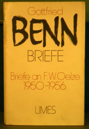 Briefe an F.W.Oelze. Hrsg. von H. Steinhagen und Jürgen Schröder.