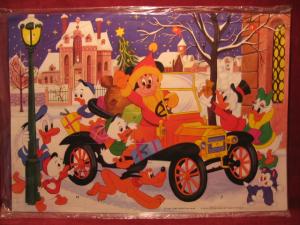 Adventskalender " Micky Maus im Auto ".