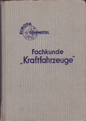 Fachkunde "Kraftfahrzeuge"