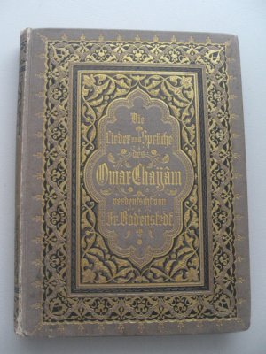 antiquarisches Buch – Omar Chajjam Übersetzer Fr – Die Lieder und Sprüche des Omar Chajjam