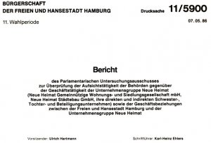 Bericht des Parlamentarischen Untersuchungsausschusses 1986 zur Überprüfung der Aufsichtstätigkeit der Behörden gegenüber der Geschäftstätigkeit der Unternehmensgruppe […]