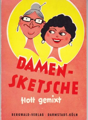 gebrauchtes Buch – Ernst Heyda – Damen-Sketsche flott gemixt