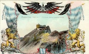 antiquarisches Buch – Zugspitze, 2964 m. Höchster Berg Deutschlands. antiquarisches Buch – Zugspitze, 2964 m. Höchster Berg Deutschlands.